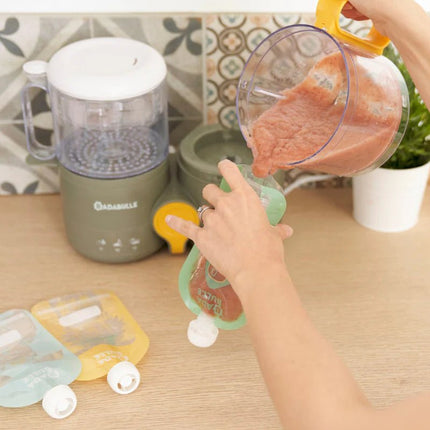 Badabulle Knijpzakjes Herbruikbaar 15St koop je bij Babywinkel