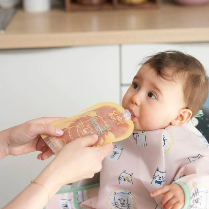 Badabulle Knijpzakjes Herbruikbaar 15St koop je bij Babywinkel