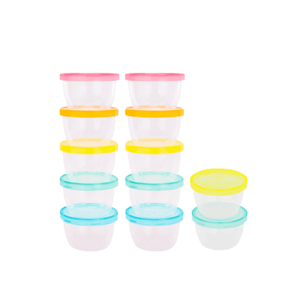 Badabulle Opbergbakjes Badabowl 250ml 12St koop je bij Babywinkel