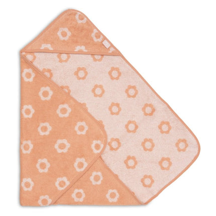 Badcape Badstof - Jacquard Blush koop je bij Babywinkel