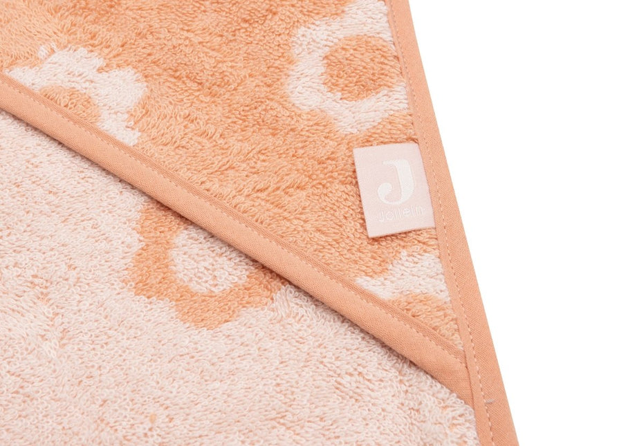 Badcape Badstof - Jacquard Blush koop je bij Babywinkel