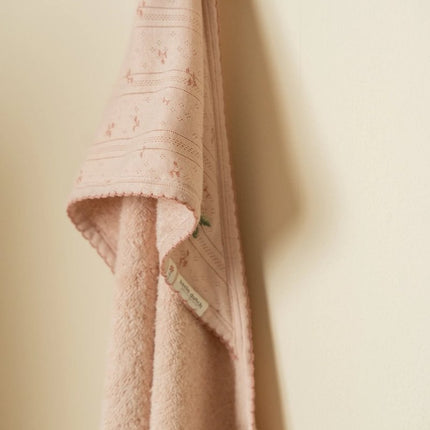 Little Dutch Badcape Baby Pure Blossom 100Cm koop je bij Babywinkel