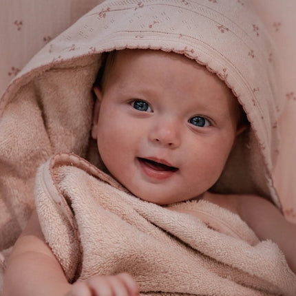 Little Dutch Badcape Baby Pure Blossom 100Cm koop je bij Babywinkel