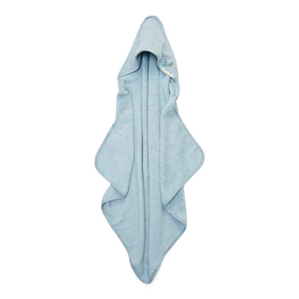 Little Dutch Badcape Baby Pure Denim Blue 100Cm koop je bij Babywinkel