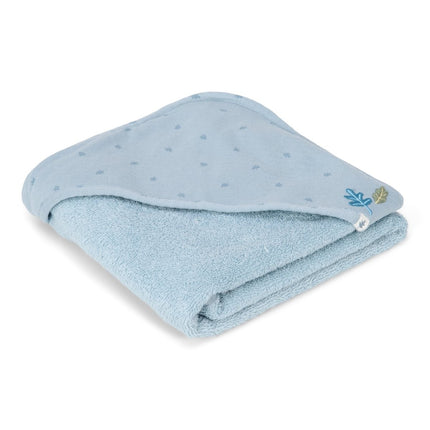 Little Dutch Badcape Baby Pure Denim Blue 100Cm koop je bij Babywinkel