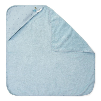 Little Dutch Badcape Baby Pure Denim Blue 100Cm koop je bij Babywinkel