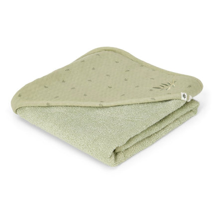 Little Dutch Badcape Baby Pure Sage 100Cm koop je bij Babywinkel