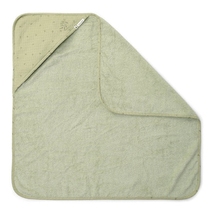 Little Dutch Badcape Baby Pure Sage 75Cm koop je bij Babywinkel
