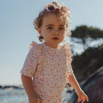 Badpak met korte mouwen Dreamy Flowerfield koop je bij Babywinkel