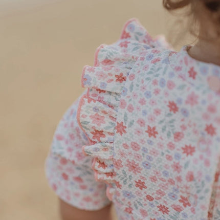 Badpak met korte mouwen Dreamy Flowerfield koop je bij Babywinkel