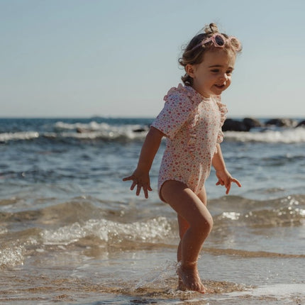 Badpak met korte mouwen Dreamy Flowerfield koop je bij Babywinkel