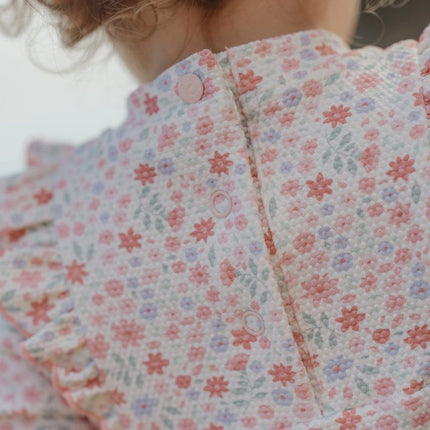 Badpak met korte mouwen Dreamy Flowerfield koop je bij Babywinkel