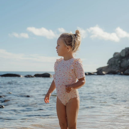 Badpak met korte mouwen Dreamy Flowerfield koop je bij Babywinkel