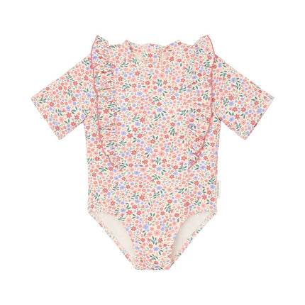 Badpak met korte mouwen Dreamy Flowerfield koop je bij Babywinkel