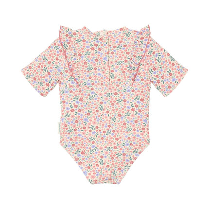 Badpak met korte mouwen Dreamy Flowerfield koop je bij Babywinkel