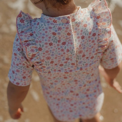 Badpak met korte mouwen Dreamy Flowerfield koop je bij Babywinkel