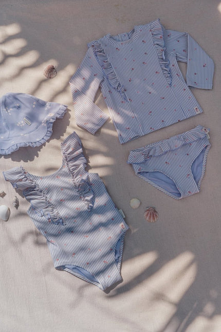 Badpak met ruches Dreamy Stripes koop je bij Babywinkel