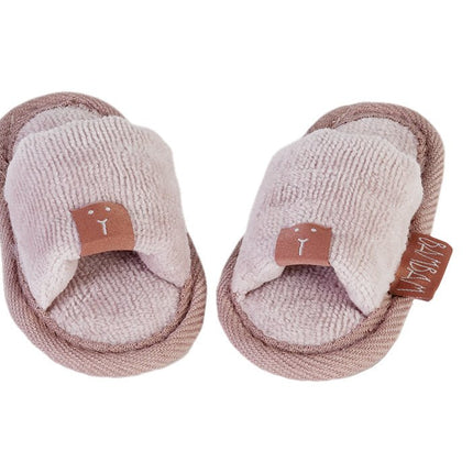 BamBam Babyslofjes Biologische Slipper Roze koop je bij Babywinkel