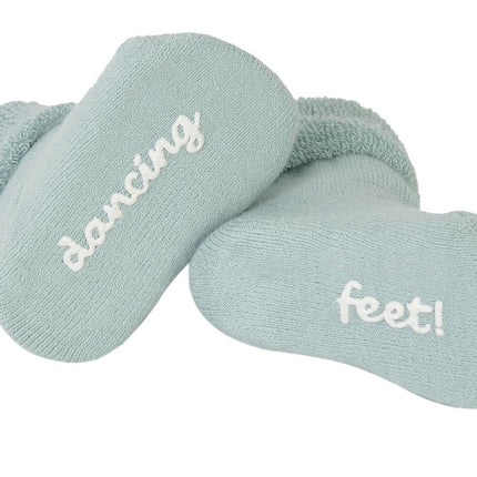 BamBam Babysokjes Sokken Dansende Voeten Lagune koop je bij Babywinkel