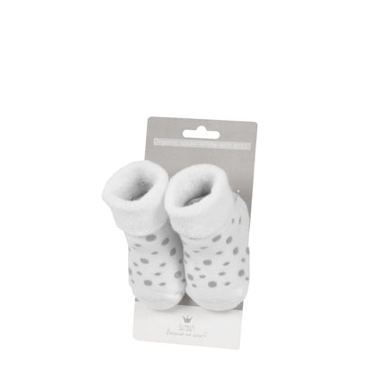 BamBam Babysokjes Sokken Met Dots Wit koop je bij Babywinkel