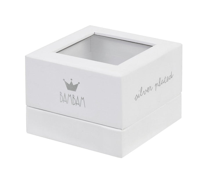 BamBam Geschenkdoosje Tandenkist Zilver koop je bij Babywinkel