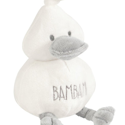 BamBam Knuffel Eend Grijs koop je bij Babywinkel
