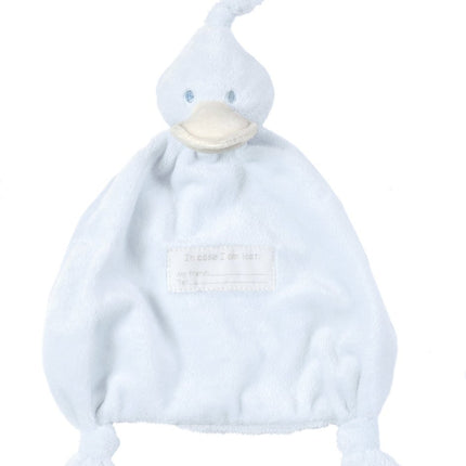 BamBam Knuffeldoekje Eend Blue koop je bij Babywinkel