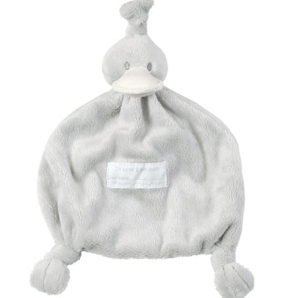 BamBam Knuffeldoekje Eend Gray koop je bij Babywinkel