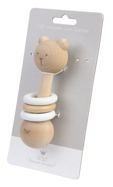 BamBam Rammelaar Houten Beer koop je bij Babywinkel