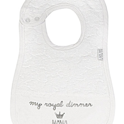 BamBam Slabbetje Royal Bib Diner koop je bij Babywinkel
