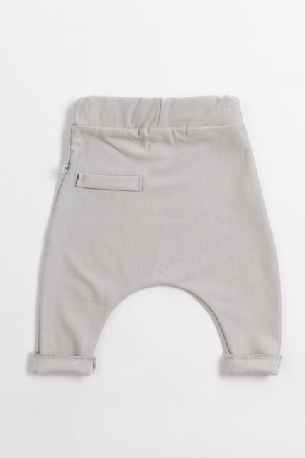 Bamboom Baby Broekje Grijs/Ivoor koop je bij Babywinkel