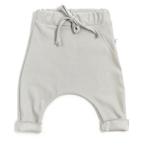 Bamboom Baby Broekje Grijs/Ivoor koop je bij Babywinkel