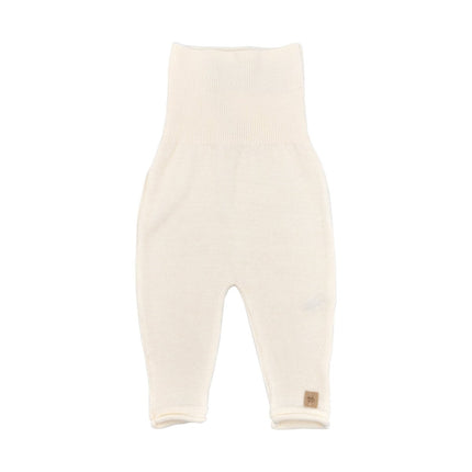 Bamboom Baby Broekje Knitted Wit koop je bij Babywinkel