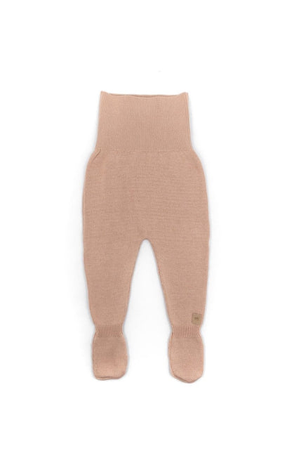 Bamboom Baby Broekje Met Voetjes Knitted Roze koop je bij Babywinkel
