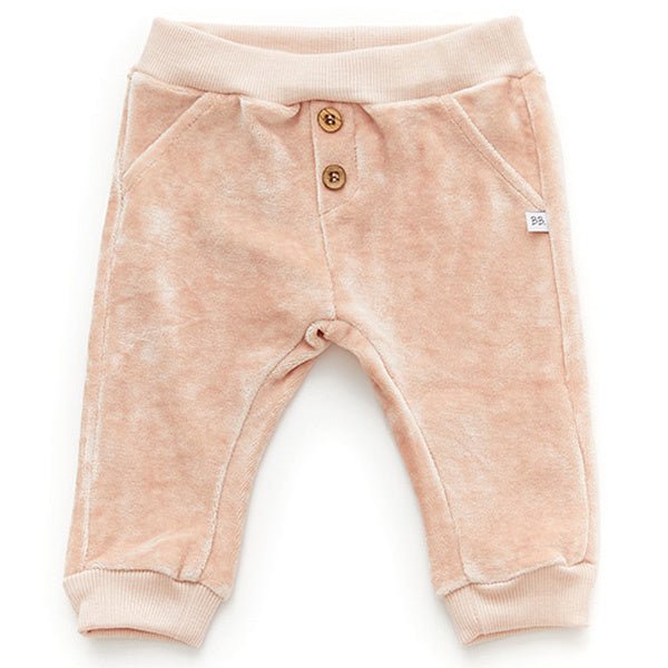 Bamboom Baby Broekje Velvet Roze 50 - 56 koop je bij Babywinkel