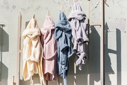 Bamboom Badjas Baby Grijs 0 - 4 jr koop je bij Babywinkel