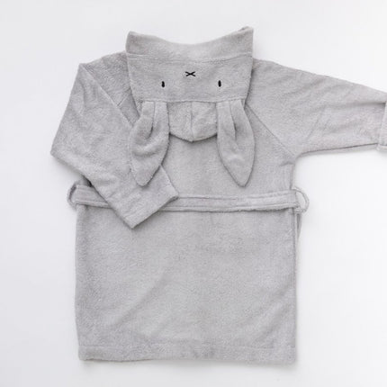 Bamboom Badjas Baby Grijs 0 - 4 jr koop je bij Babywinkel