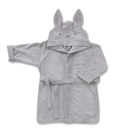 Bamboom Badjas Baby Grijs 0 - 4 jr koop je bij Babywinkel