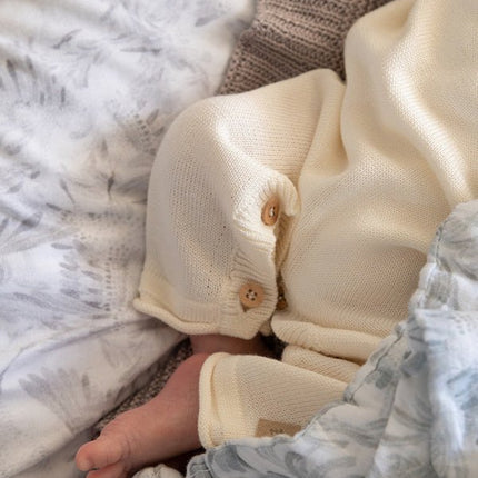 Bamboom Boxpakje Knitted Wit koop je bij Babywinkel