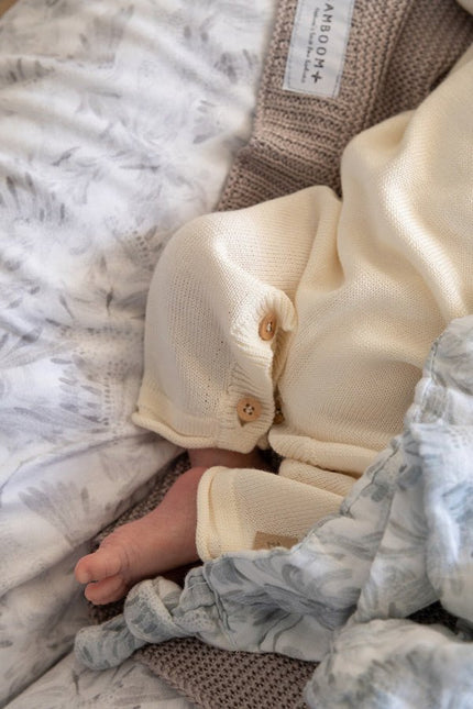 Bamboom Boxpakje Knitted Wit koop je bij Babywinkel