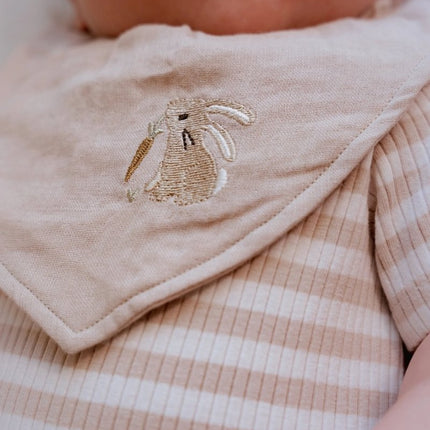 Little Dutch Slabbetje Bandana Baby Bunny 2St koop je bij Babywinkel