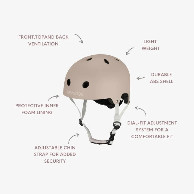 Banwood Eco Kinderhelm Sand koop je bij Babywinkel