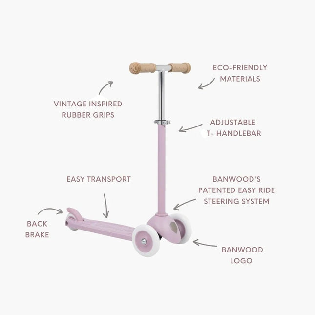 Banwood Eco Kinderstep Lavender koop je bij Babywinkel