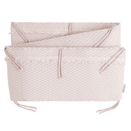 Baby's Only Boxbumper Happiness Oud Roze/Ecru koop je bij Babywinkel