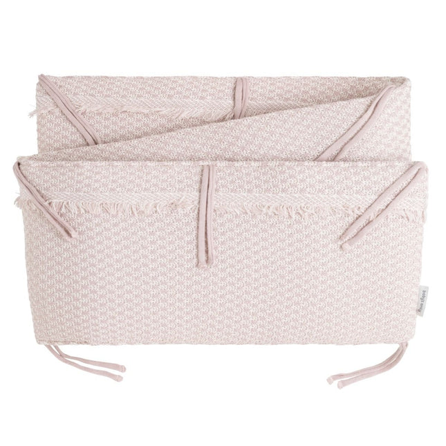 Baby's Only Boxbumper Happiness Oud Roze/Ecru koop je bij Babywinkel