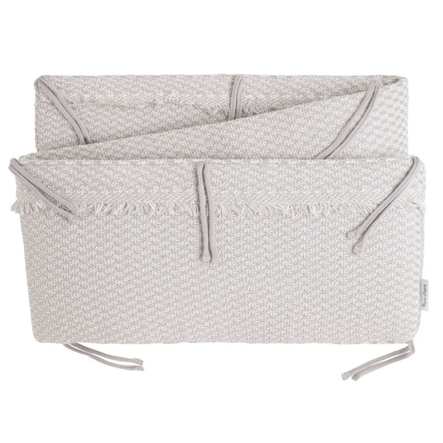 Baby's Only Boxbumper Happiness Urban Taupe/Ecru koop je bij Babywinkel