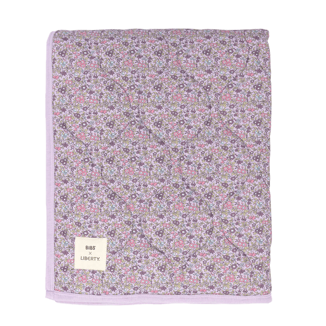 BIBS Babydeken Liberty Chamomile Lawn Violet Sky koop je bij Babywinkel