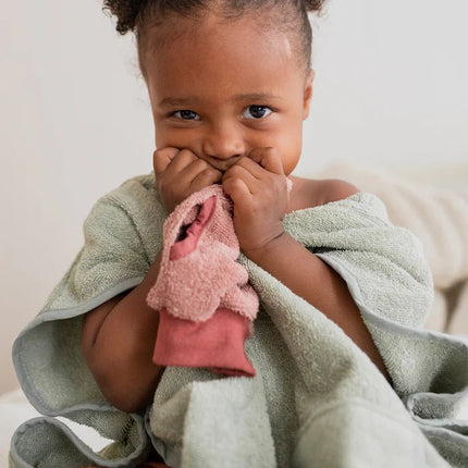 BIBS Badcape Baby Poncho Kangaroo Petrol koop je bij Babywinkel
