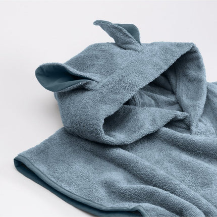 BIBS Badcape Baby Poncho Kangaroo Petrol koop je bij Babywinkel