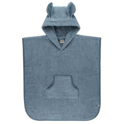 BIBS Badcape Baby Poncho Kangaroo Petrol koop je bij Babywinkel